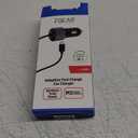 ZGear High Power Type-C Cable Car Charger - Black