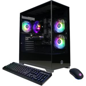 CyberPowerPC Gamer Supreme Gaming PC, AMD Ryzen 7 8700F 4.1GHz, GeForce RTX 5070 12GB, 32GB DDR5, 2TB PCIe 4.0 SSD, WiFi Ready & Windows 11 Home (SLCAI9400A3)