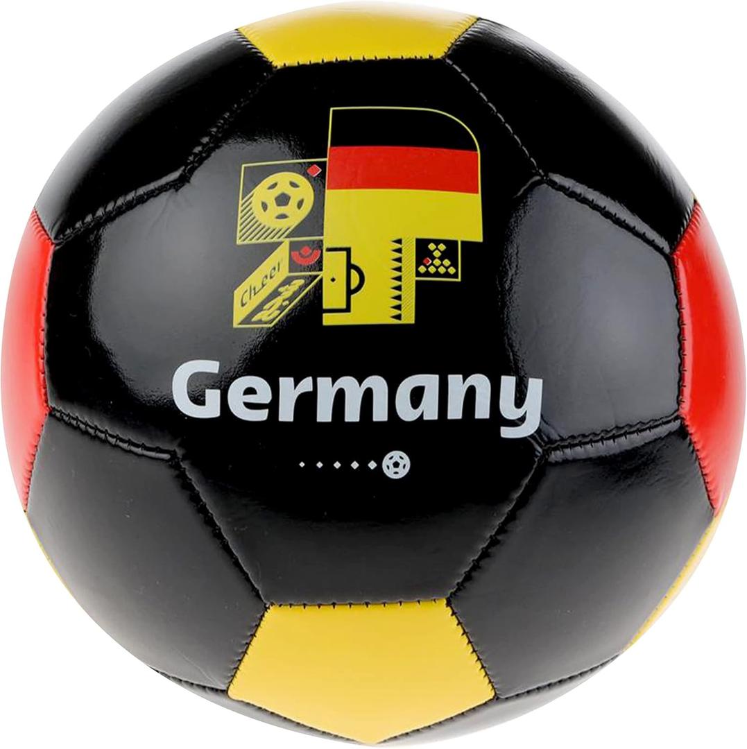 Capelli Sport FIFA World Cup Qatar 2022 Soccer Ball Souvenir Display, Officially Licensed Futbol for Youth and Adult Soccer Players (Size 5, Germany)