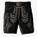 Authentic Lederhosen Men Shorts - Oktoberfest Outfits Men- German Lederhosen Mens - Genuine Leather Size 56