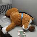 MaoGoLan Giant Horse Stuffed Animal, Large Horse Plush Toy for Girl Boy Kids, Big Ridable Stuffed Pony Plush Pillow for Easter Birthday Gifts or Baby Shower Party Favor Decor, 33 inches, Tan