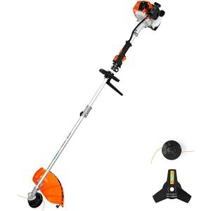 NEOTEC Gas-Weed-Wacker, 26CC Weed Eater Gas Powered, 2-Cycle Gas String Trimmers for Weeds and Grass Bolts Bar Nuts Stud