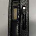 Tactical Flashlight, High Lumens EDC Flashlight with Digital Display, USB-C Rechargeable Flat Flashlight, Dual Switches & Side Light Small Pocket Flashlight for Camping,Hiking,Emergency