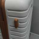 Carry on Luggage 22x14x9 Airline Approved with Spinner Wheels, Hardside Lightweight 20" Carry on Suitcase Airline Approved TSA Lock (Beige)