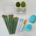 Makeup Brushes 22 Pcs Makeup Kit (Green)