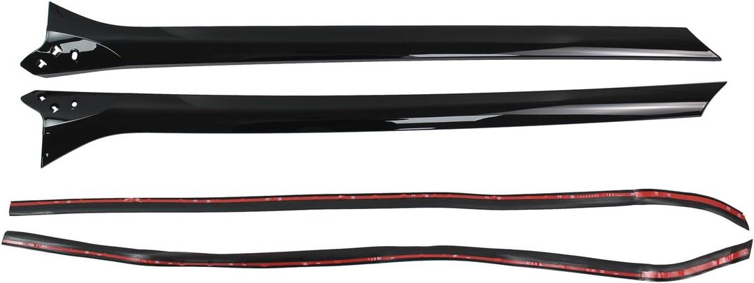 2Pcs Front Left and Right Windshield A-Pillar Trim Molding for Land Rover Range Rover 2013-2022