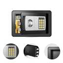 MLJ 0.45 Cu.ft small safe box with key,small mini money box with coin hole,hidden digital home safe,small coin safes for home with code suitable for home,office or company(Coin Slot)