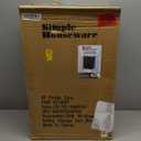 Simple Houseware Utility Cart with 15 Drawers Rolling Storage Art Craft Organizer, Black