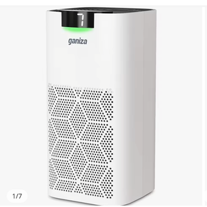 Ganiza Air Purifiers For Home Large Room, 1570ft² Coverage, H13 HEPA Air Purifiers for Pets with PM2.5 Monitor, 23db Air Purifiers for Bedroom Remove Pet Hair Dander Pollen Smoke Dust Odor Eliminator White