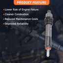 U2645A058 2645A058 Fuel Injector 4pcs Applied for Pe-rkins Engine 1004-42 1004-40TW AR AM AS Engine Replacement Parts