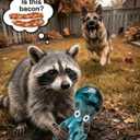 Dog Toys for Aggressive Chewers 3 Pack: Tough Dog Toys for Medium Large Breeds, Bacon Flavored Indestructible Dog Toy, Heavy Duty Nylon Chew Bone Dog Toys to Keep Them Busy 20-90 lbs