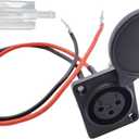 XLR Charging Port Socket For Razor Electric Dirt Bike MX500 650 Izip Schwinn E Scooter w EVO 500 800
