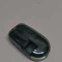 ColeMela Pill Cutter Splitter for Small and Tiny Pills, or Large Pills. V-Shaped Design for Multiple Sizes. Safety Blade Guard. Loss-Proof Built-in Small Brush & Sliding Door Pill Storage (Green)