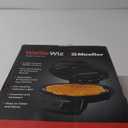 Mueller Heart 5 Waffle Maker, Norwegian Waffle Iron, Adjustable Browning Control & Nonstick, Cool Touch Handle, Easy to Clean, Small Kitchen Appliances