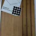 Wire Shelf Covers, Bamboo Wire Rack Covers for Pantry, Closet (4pcs, 26" W x 16" D)