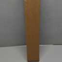 ENJOYBASICS No Drill Curtain Rods for Window 28 to 47 Inches, 5/8 Inch Diameter Renter Friendly Drapery Rod with Adhesive Brackets without Drilling, Adjustable from 27 to 52 Inches, Gold