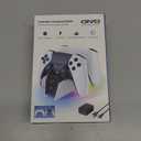 OIVO PS5 Controller Charger with Fast Charging AC Adapter, PS5 Controller Charging Station Stand for PlayStation 5, Docking Station Replacement for PS 5 Accessories Kits