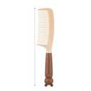 Air Bag Comb Massage Scalp for Women's Long Hair Portable Fluffy Cushion Comb Curl Comb (Cat Flat Comb)