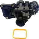 AMCC Engine Coolant Thermostat Housing Assembly Compatible with Mercedes-Benz M276 2012-2018 C300 C350 E350 R350 E400 GLE350 GLK350 ML350 SLK350 Replaces: 27620005152762000115902-5844410390103D