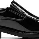 Bruno Marc Boy's Dress Shoes Slip-On Loafer Wedding Shoes, Size 4 Big Kid, Black-Pat