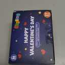 Valentines Day Gifts for Kids - 27 Pack Valentines Day Cards for Kids School with 9 Solar System Planet Balls, Bouncy Space Balls for Kids, Valentine Party Favors, Classroom Prize Exchange