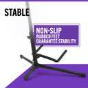 OnStage XCG4 Black Tripod Guitar Stand, Single, 20.5 x 6 x 8.75 inches