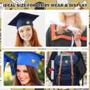 Sureio 100 Set Honor Society Lapel Pins Bulk 2026 Graduation Souvenir Gifts Gold School Award Badges 1 Inch with Card, Organza Bag for Student Teacher Congrat Grad Party