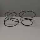 American Metalcraft 7" Wrought Iron Individual Ironworks Riser