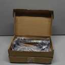 12 Pack - 11 inch Black Hidden L Shelf Bracket (1/5 Inch Thicked) Iron Floating Shelf Brackets Rustic Industrial Metal Brackets for Shelf Support