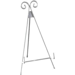 TRIPAR Decorative Metal Picture Easel 13" - Tabletop Easel Sleek & Modern Look - Perfect for Books, Plates, Photos & More