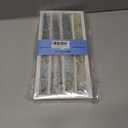 Unscented Gradient Green Spiral Taper Candle Smokeless Taper Candlesticks Handmade 10 Inch Long Twisted Candles for Wedding Home Decor Holiday Gifts