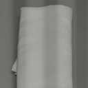 downluxe Waterproof Fabric Shower Curtain Liner, Soft Cloth Shower Liner with 3 Magnets, Machine Washable & Hotel Quality Bathroom Curtain, 70" W x 72" L, White