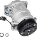 New AC Air Condition Compressor with Clutch for 3.6L Buick Enclave 2008-2012, Chevy Traverse 2009-2012, GMC Acadia 2007-2012, Saturn Outlook 2007-2010