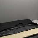 Back Seat Extender for Dogs, Hard Bottom Dog Car Seat Cover for Truck Back Seat, Dog Hammock for Car, Upgraded PU Leather Material, Larger Space, Holds 400lbs, 55x27.5