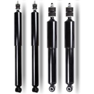Struts AUTOMUTO Shock Absorbers - Fits Ford E-150 (2007), E-250 (2003-2007, 1992-2002) Econoline - Front & Rear Auto Shocks (344371, 345080) 4 Packs