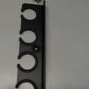 2026 Upgrade Multi Microphone Holder for Mic Stand Storage Organizer for Handheld Dynamic Wired and Wireless Mics Wall Mount or Rubber Padding to 5/8"-27 or 3/8"-16 Threaded - Up to 4 Mics