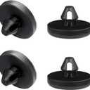 3 PCS Brake Switch Stopper, Car Brake Pedal Stop Pad Replacement Compatible with 90541-06036, Automotive Brake Light Switch Pad, Clutch Pedal Stopper Car Accessories