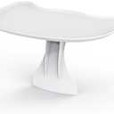 Seat Tray Accessory Compatible with Bumbo Floor Seat, Tray Surface for Feeding and Play, Easy to Clean and Install, for Baby Boys and Girls 3 to 12 Months, White