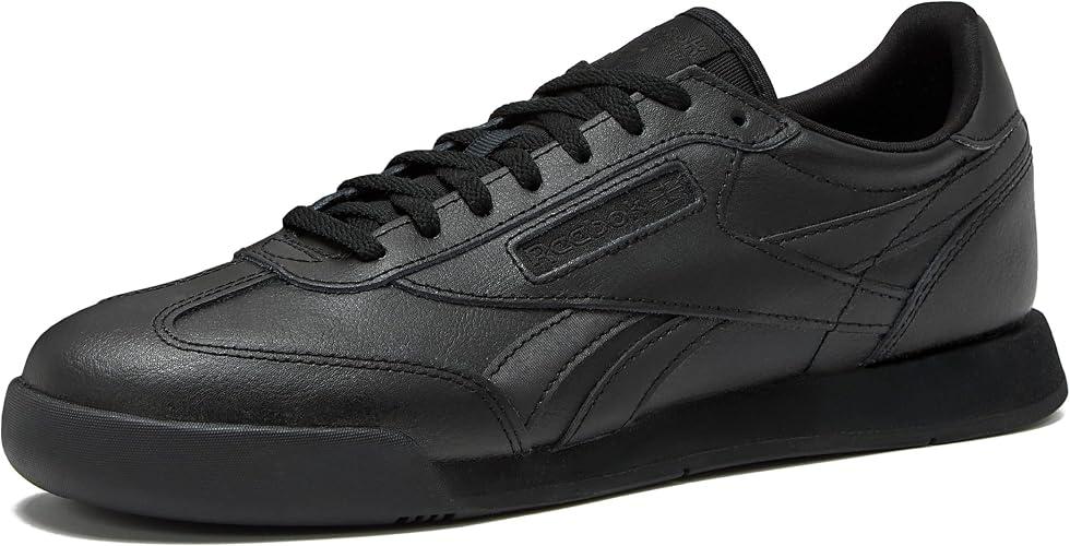 Reebok Campio XT Mens Sneakers, Black/White/Black, 9 Women/7.5 Men