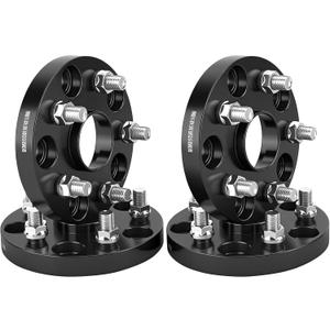 4PCS 5x4.72 to 5x4.4 Wheel Spacers 20mm with 5 Lug for 5x120mm to 5x112mm Hubcentric Wheel Adapters with 14X1.5 Studs 72.6mm (Hub Side) to 57.1mm (Wheel Side) Bore Wheel Spacer Adapters
