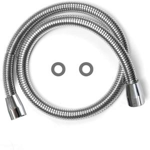 CWM Stainless Steel Hose for Commercial Kitchen Sink Faucets Flexible Hose Replacement (38 inch)