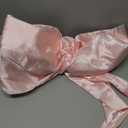 Large Pink Bow for Coquette Room Decor, 40x24 In Satin Ribbon Tie Coquette Birthday Decorations, Giant Pastel Pink Hanging Wall Decor for Ballerina Girl Just Want to Be One (Internal Stability Layer)