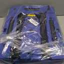 Folding Hand Truck Lightweight Hand Truck Dolly Foldable,Luggage cart with 6 Rotate Wheels, Utility Cart with Adjustable Handle,Collapsible Dolly for Moving-Blue