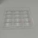 Sherr 24 Pcs Macaron Boxes Clear Plastic Macaron Storage Containers Macaroon Packaging Display Trays for Cookie, Wedding, Party Gifts