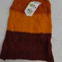 EXPAWLORER Dog Sweater - Small Dog Fall Sweaters for Dogs Girls Boys,Classic Turtleneck Knitwear Dog Clothes for Cold Weather, Cable Knit Dog Outfit,Coat,Pet Apparel(Orange,S)