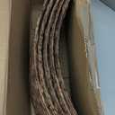 42in Christmas Tree Collar, Christmas Tree Skirt, Extra Large Water Hyacinth Holiday Stand Collar,5-Piece Rattan Wicker Skirt Accessory for Home Xmas Decoration