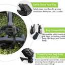 Golf Bag Accessories for MGI Ai Navigator GPS+,Riser Block for MGI Ai Navigator GPS+,Golf Bag Elevator for Stable Ride