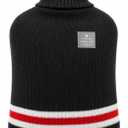 Hot Water Bottle with Classic Striped Cover, 2L Hot Water Bag for Menstrual Cramps, Neck and Shoulder Pain Relief, Hot and Cold Therapies, Hand Feet Warmer (Deep Grey)