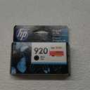 HP Original 920 Black Ink Cartridge | Works with OfficeJet 6000, 6500, 7000, 7500 Series | CD971AN