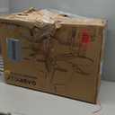 GABRYLLY Ergonomic Office Chair, High Back Home Desk Chair with Headrest, Flip-Up Arms, 90-120 Tilt Lock and Wide Cushion, Big and Tall Mesh Chairs for Man Woman, Black Task Chair